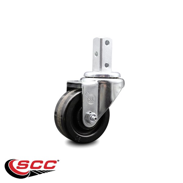 3.5 Inch Phenolic Wheel Swivel 7/8 Inch Square Stem Caster